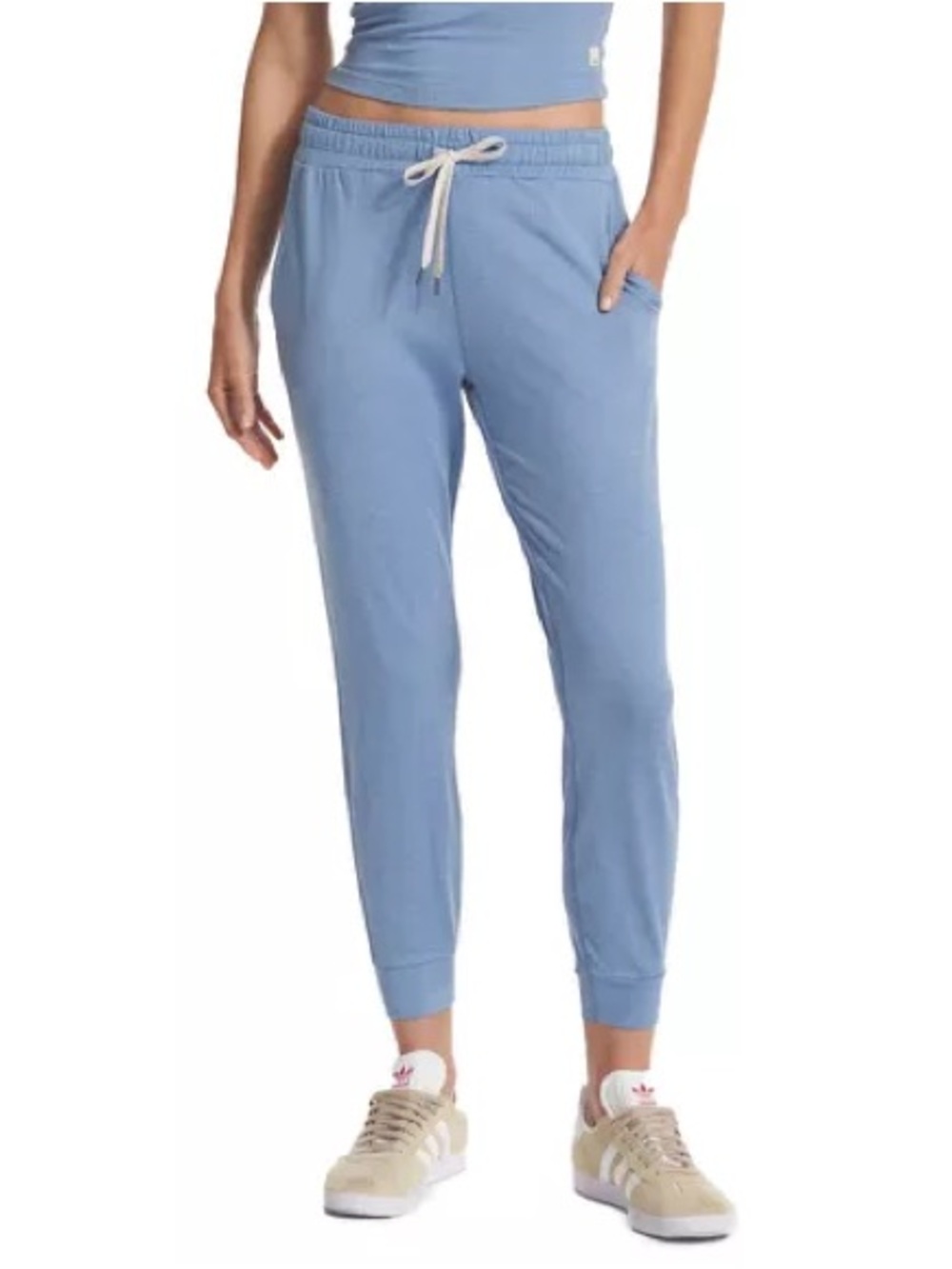 Vuori Women’s Performance Jogger Isle Blue Heather Medium - Picture 4 of 5